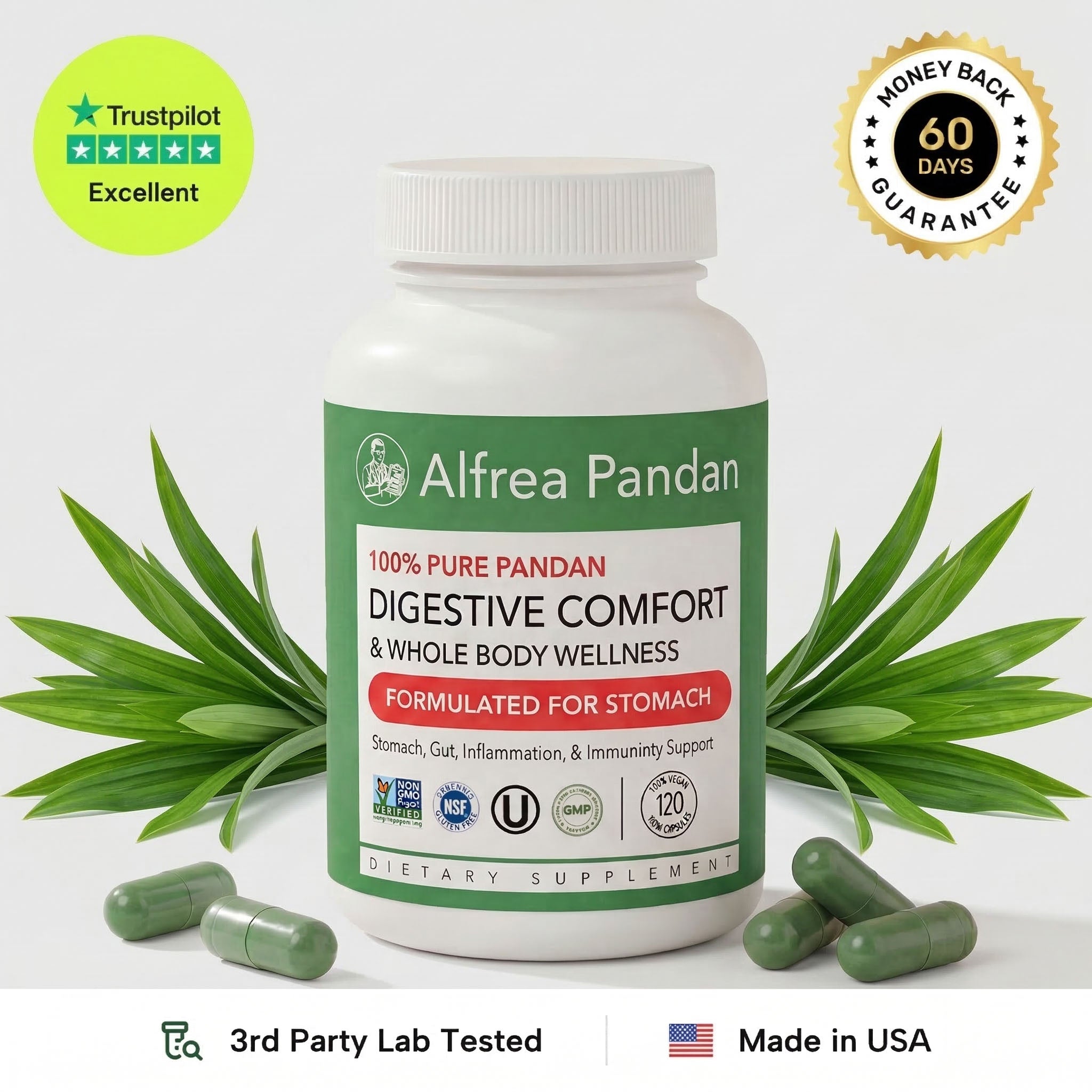 Alfrea™ Pure Pandan Leaf Extract