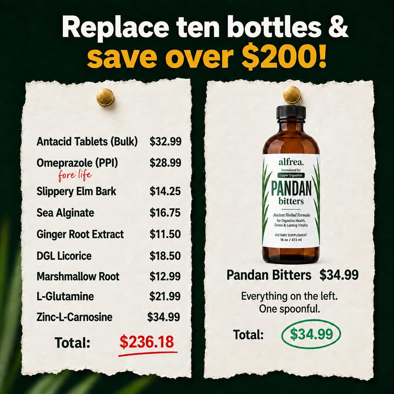 Alfrea™ Pandan Bitters