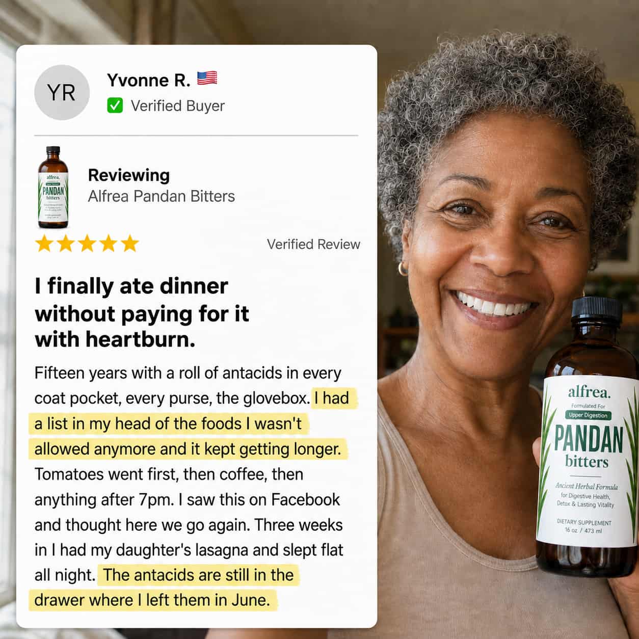 Alfrea™ Pandan Bitters