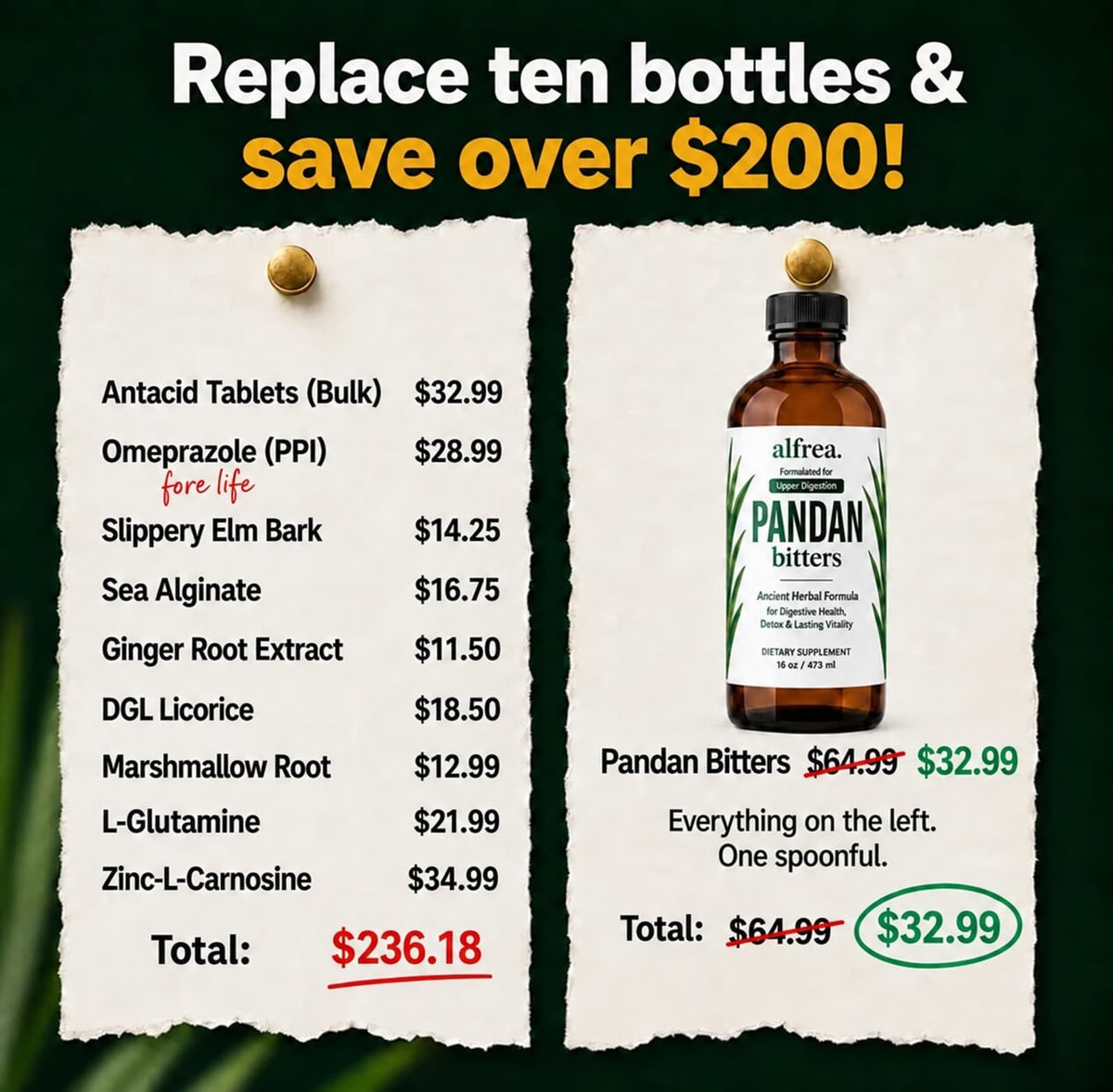 Alfrea™ Pandan Bitters