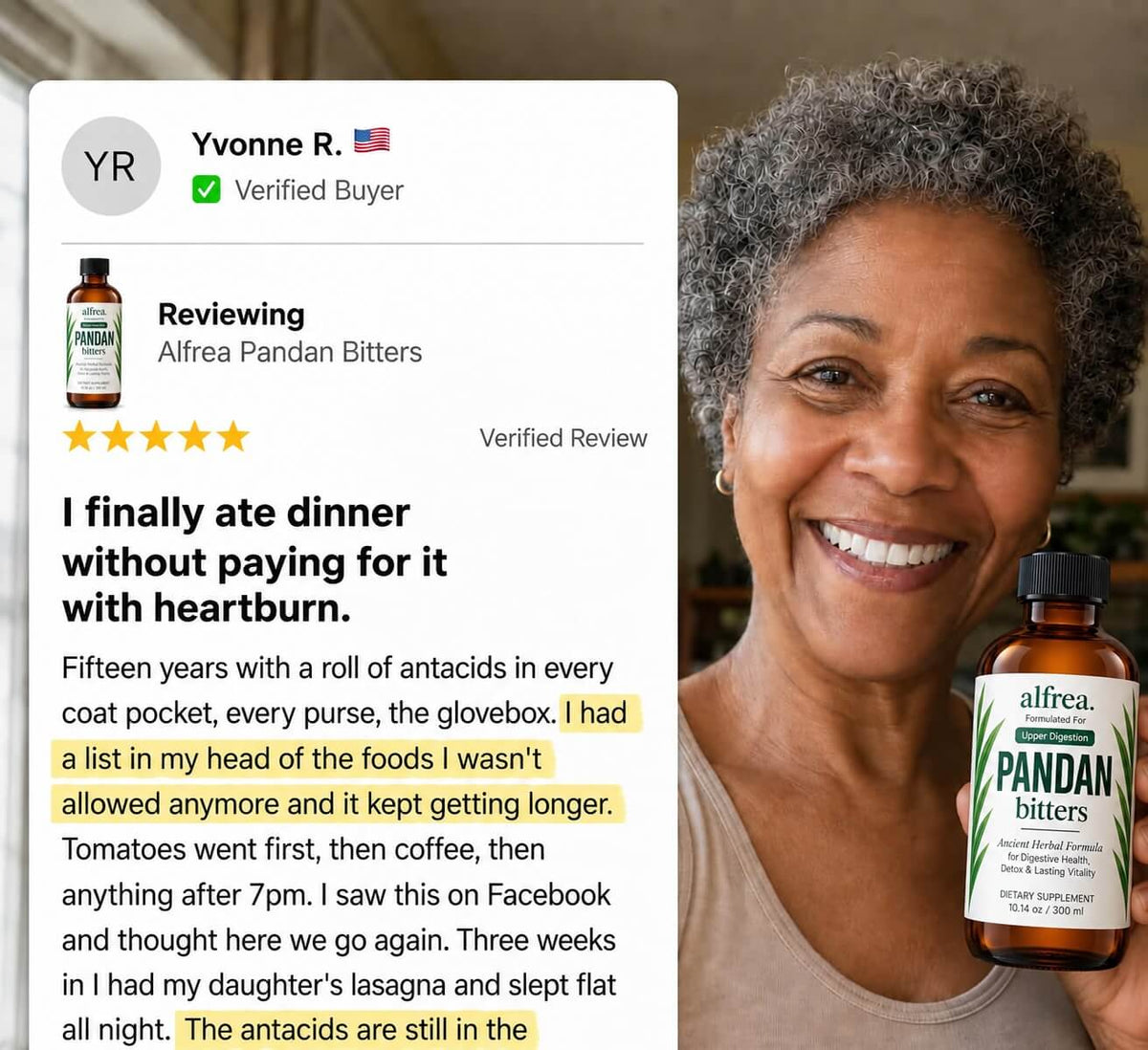 Alfrea™ Pandan Bitters