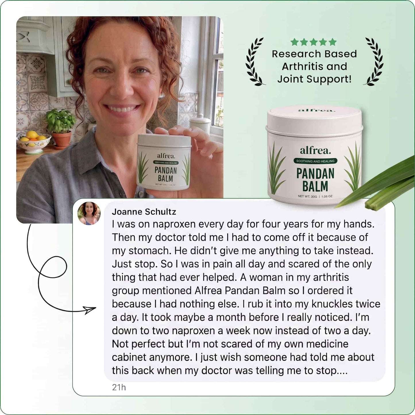 Alfrea Pandan Balm
