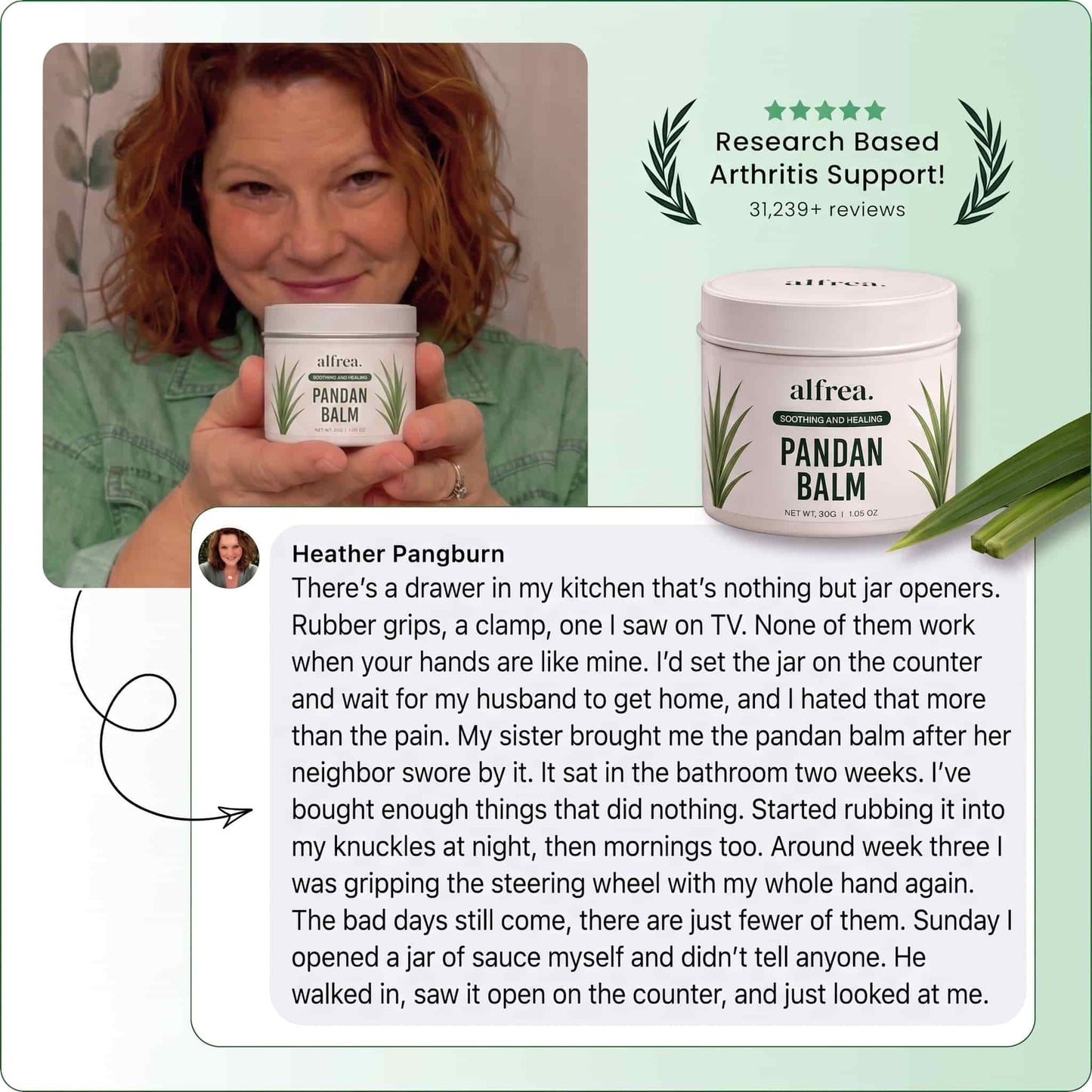 Alfrea Pandan Balm