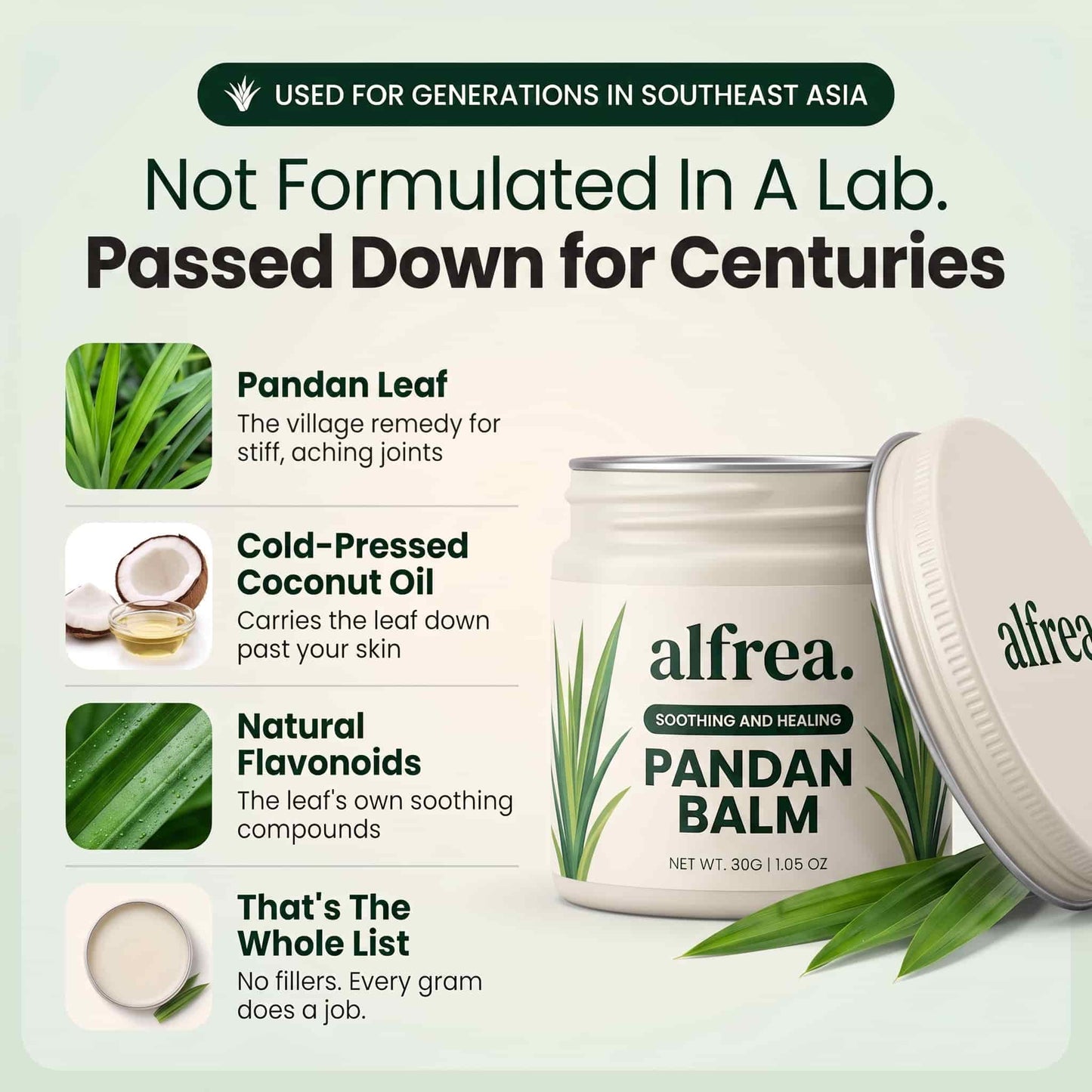Alfrea Pandan Balm